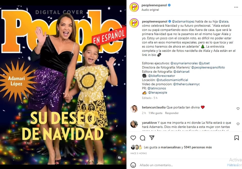 Adamari López Navidad Alaïa: "Estoy un poco con el corazón roto"