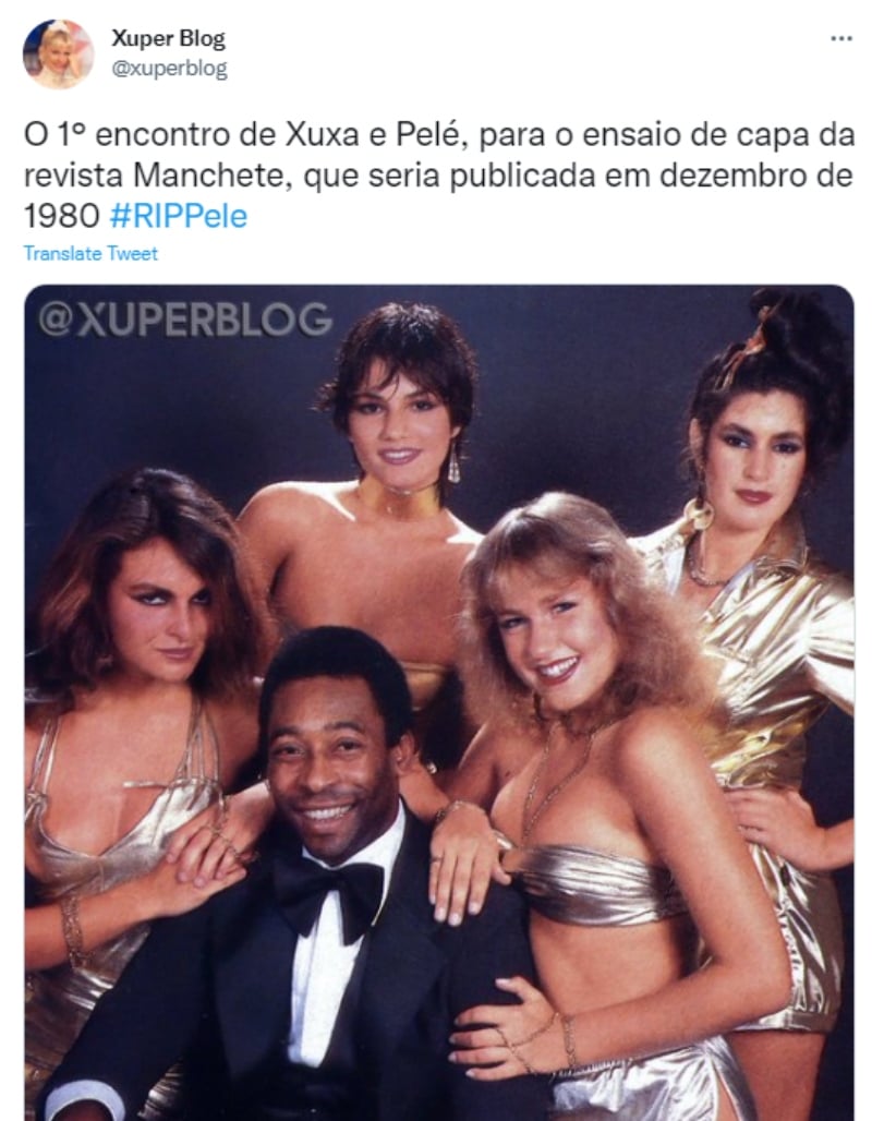 Polémico romance Pelé Xuxa: ¿Cómo inició esta relación?
