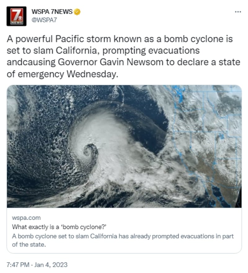 Gavin Newson estado emergencia: Ordenan evacuaciones