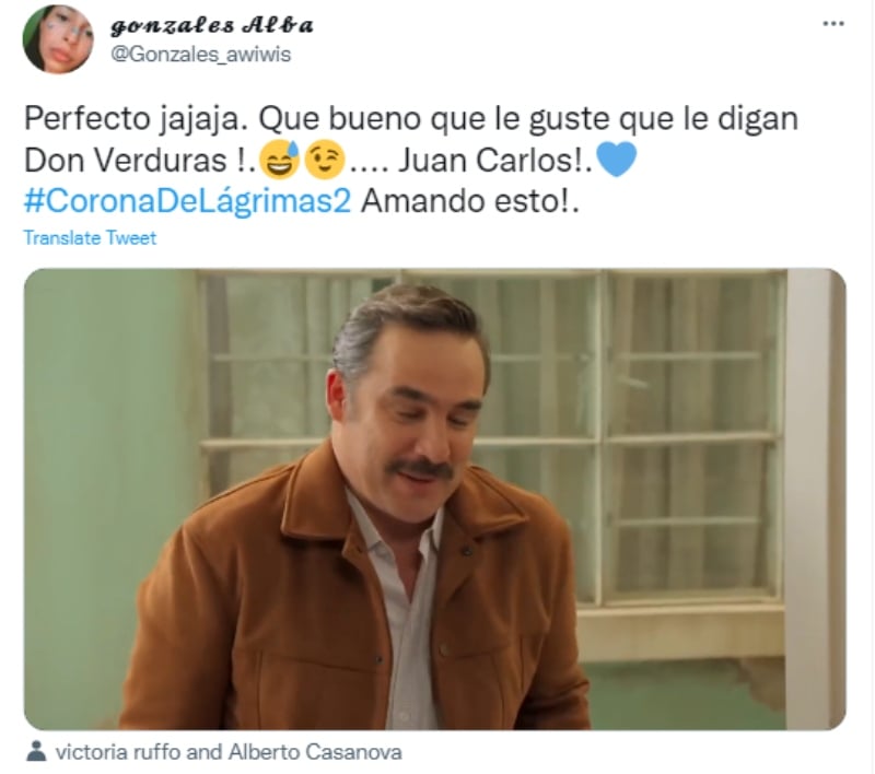 Alberto Casanova Corona de Lágrimas: Su recibimiento en Televisa