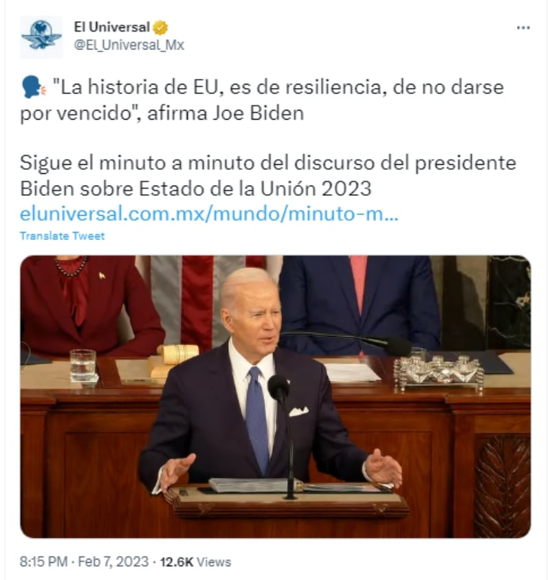 Joe Biden Estado Unión: La reforma migratoria