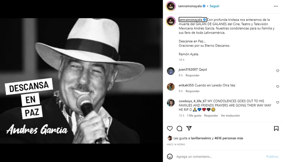 Devastados ante la sensible muerte