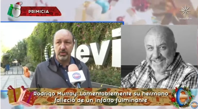 Rodrigo Murray muerte hermano