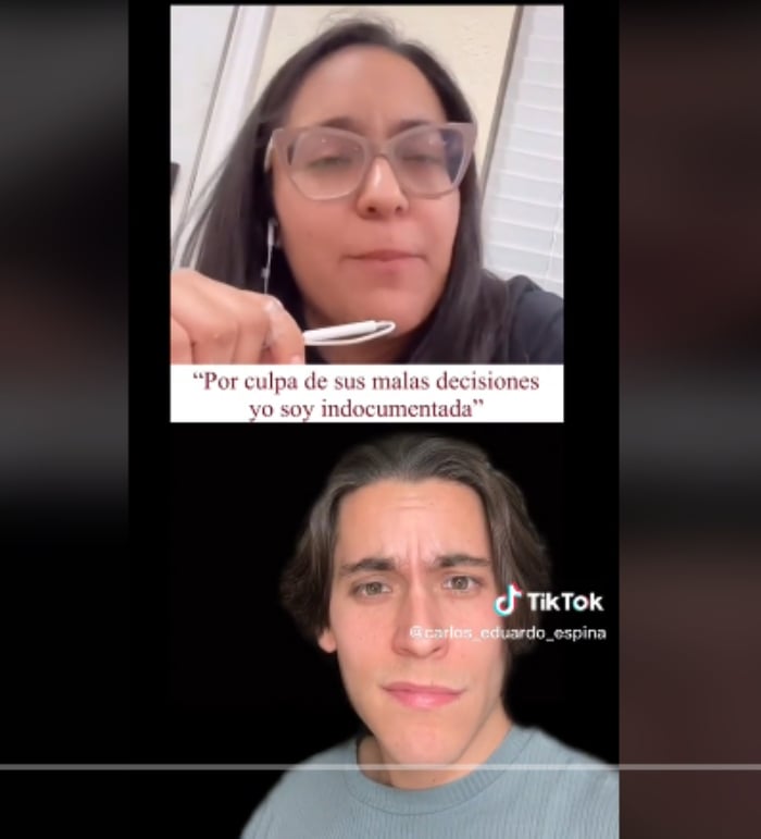 Joven causa indignación padres inmigrantes
