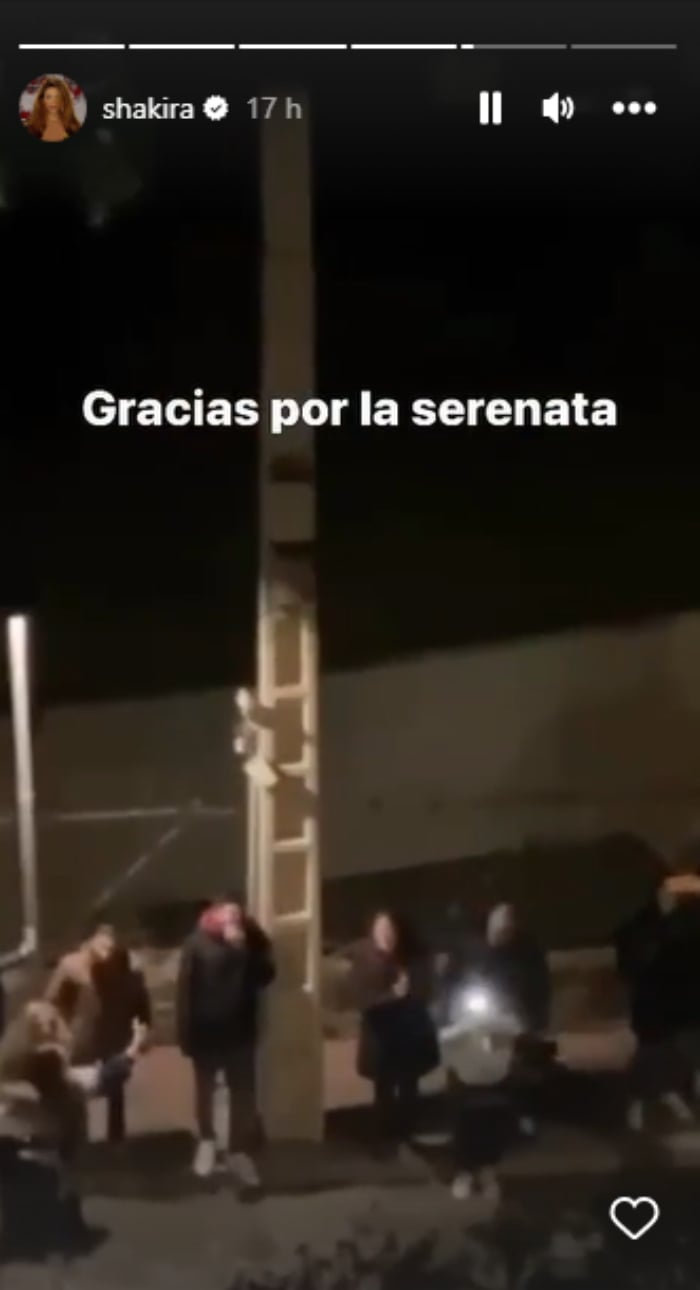 Shakira de fiesta tras el éxito de su nueva canción