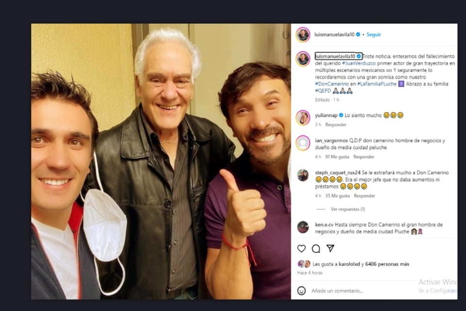 Eugenio Derbez, Juan Verduzco, Familia P. Luche, Televisa, MundoNOW
