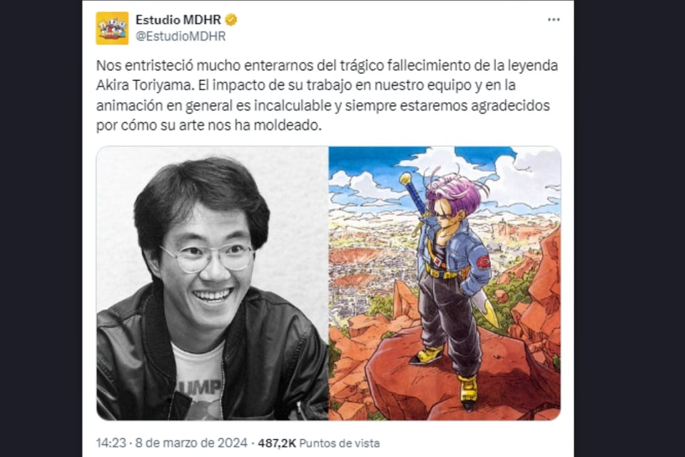 Selección Mexicana Akira Toriyama, luto, Dragon Ball, celebridades, MundoNOW
