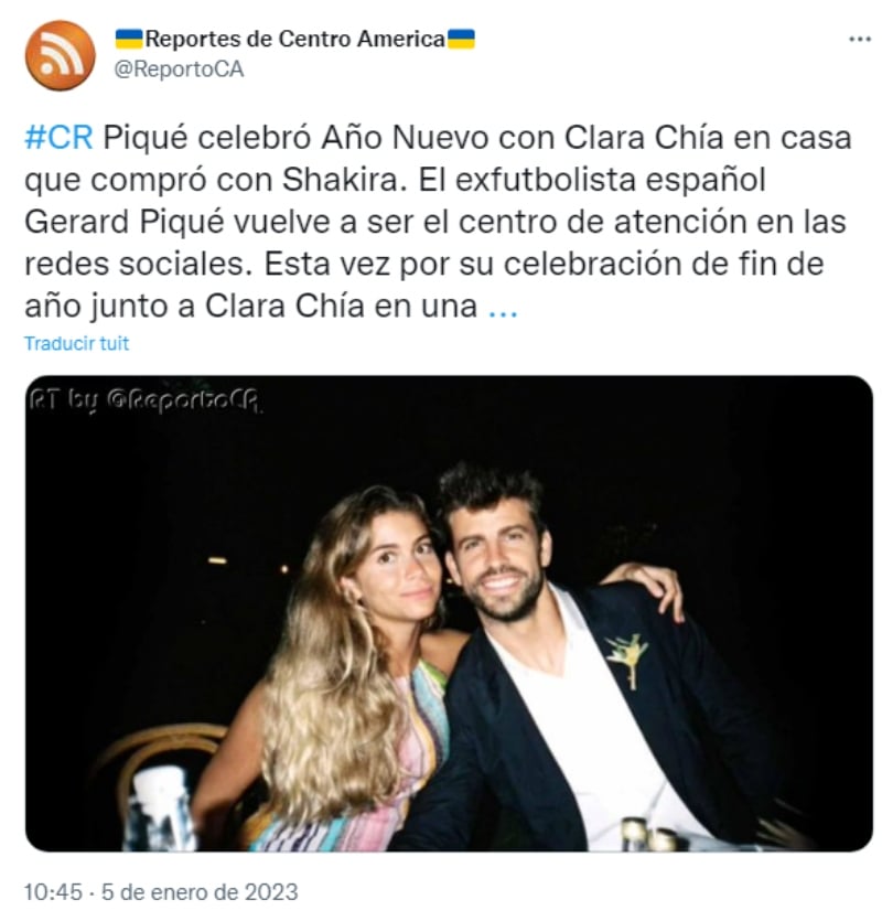 Novia de Piqué convive con sus suegros