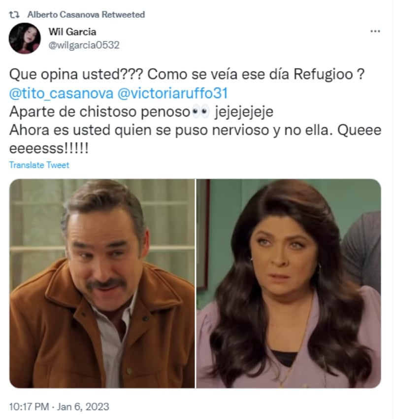 Victoria Ruffo, ¿Qué se siente trabajar con ella?