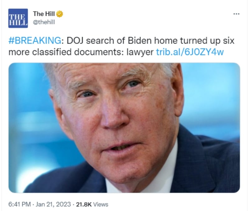 Las palabras del presidente de los EEUU