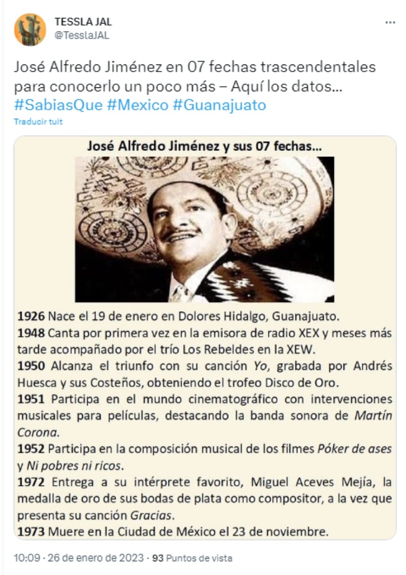 ¿Le hicieron Autopsia a José Alfredo Jiménez?