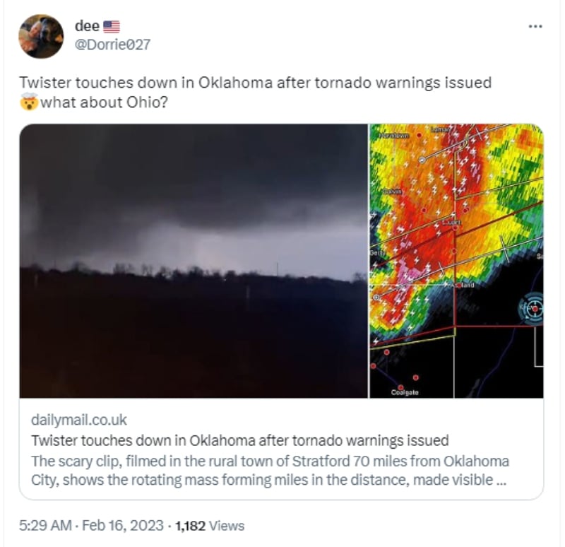 Tornados provocan daños