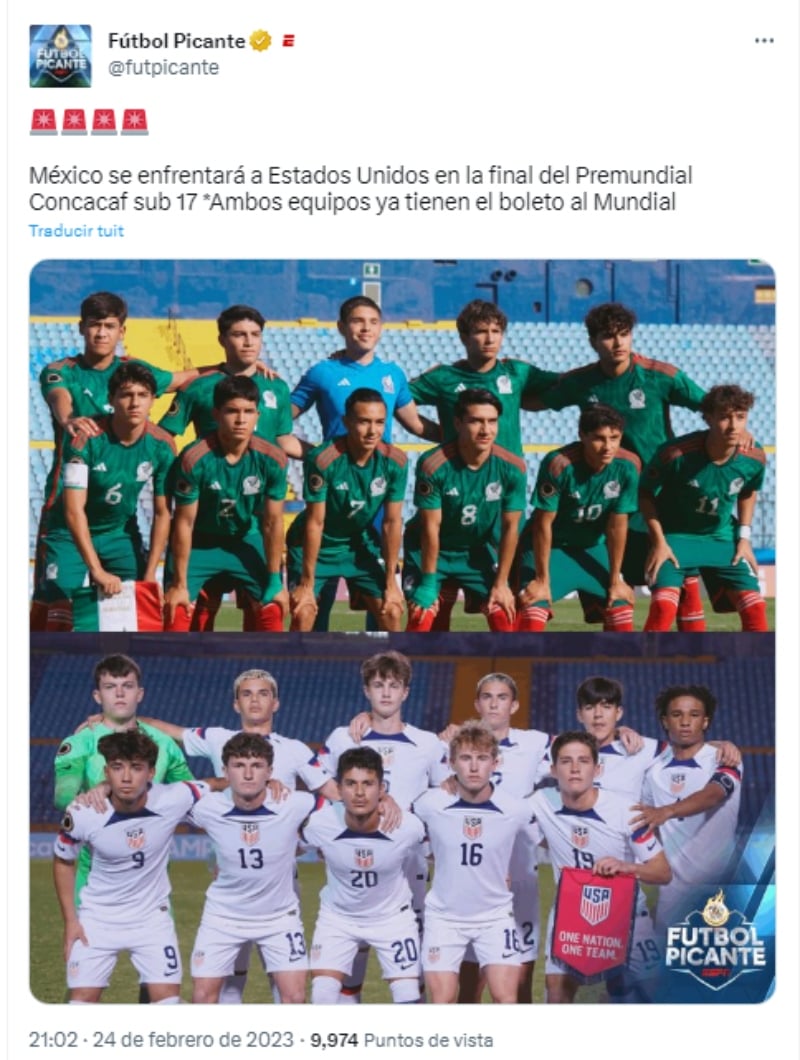 ¿Quién es favorito?