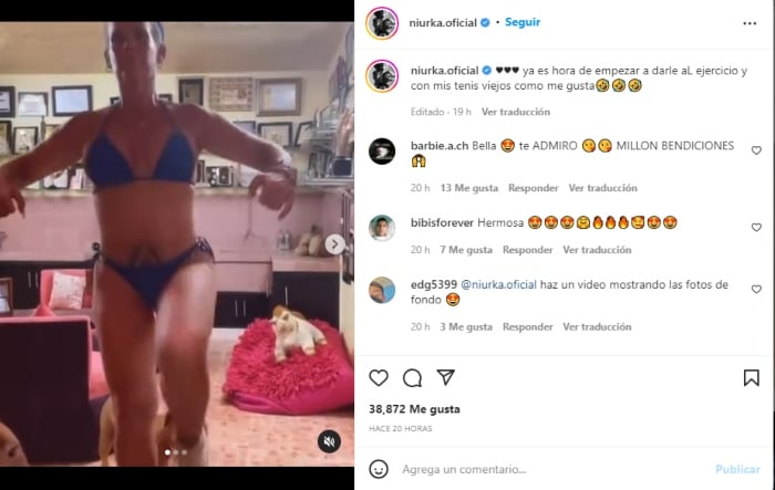 Niurka Marcos en bikini