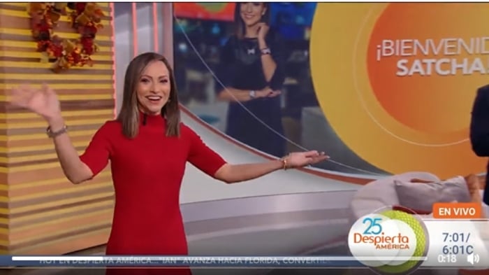 Satcha Pretto de regreso en Despierta América