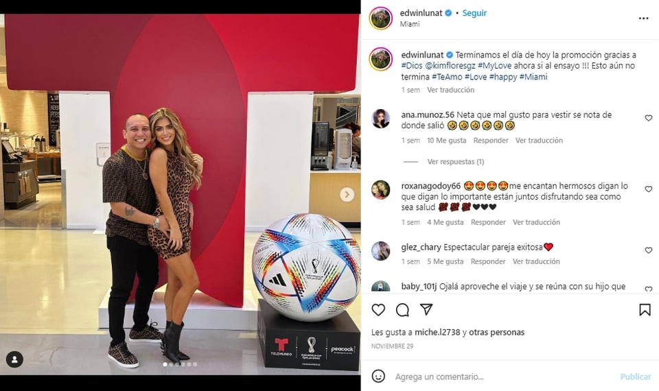 Kimberly Flores le hace brujería a Edwin Luna