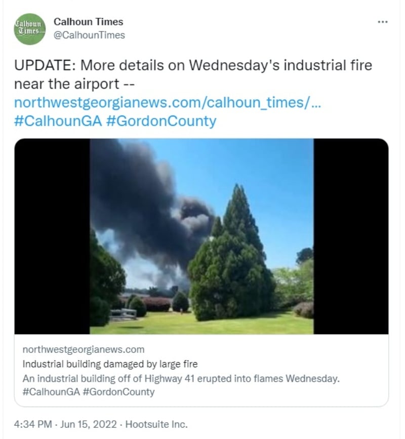 ¿Cual fue la causa del fuego?