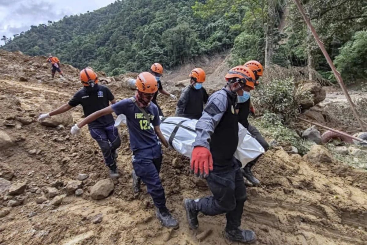 Deslizamiento tierra Filipinas, Tragedia, Masara, Davao de Oro, Lluvias torrenciales, MundoNOW