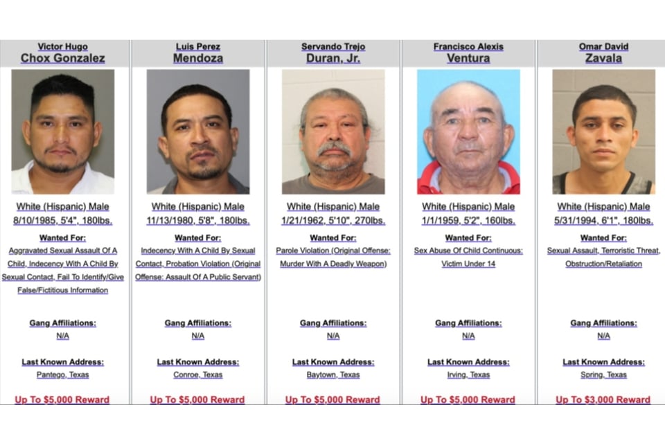 recompensa, Crime Stoppers, fugitivos hispanos, MundoNOW