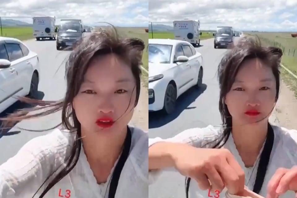 Atropellan a la influencer china, Yingying Hiking, mientras transmitía en vivo