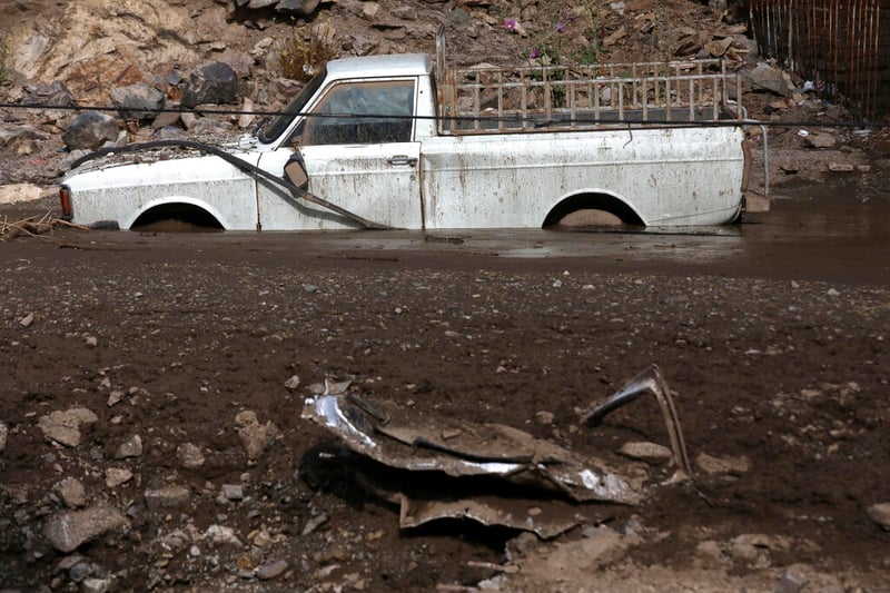 Inundaciones Irán muertos