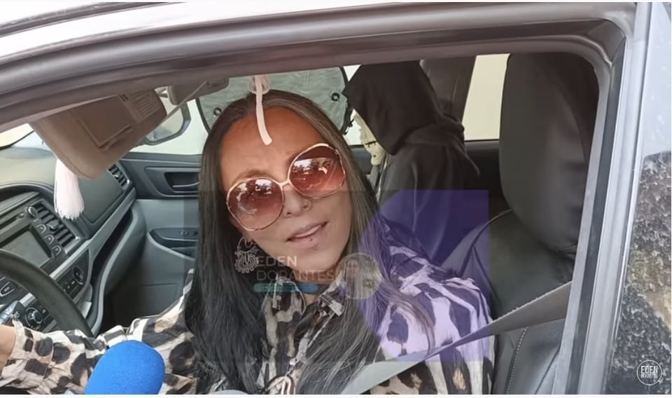Ivonne Montero Santa Muerte: Fue captada con una calavera