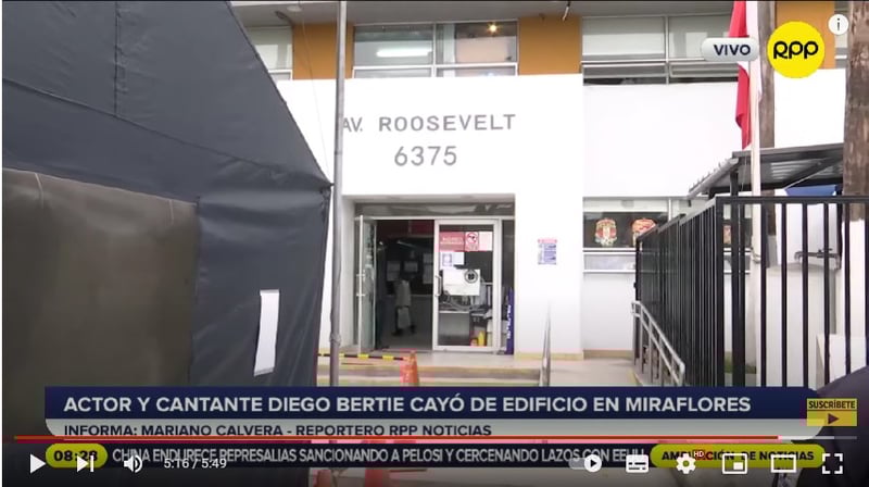 Actor Diego Bertie dies