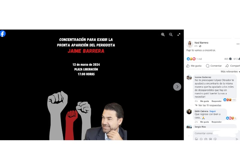 Jaime Barrera, Periodista mexicano, Desaparición, Guadalajara, Televisa, MundoNOW