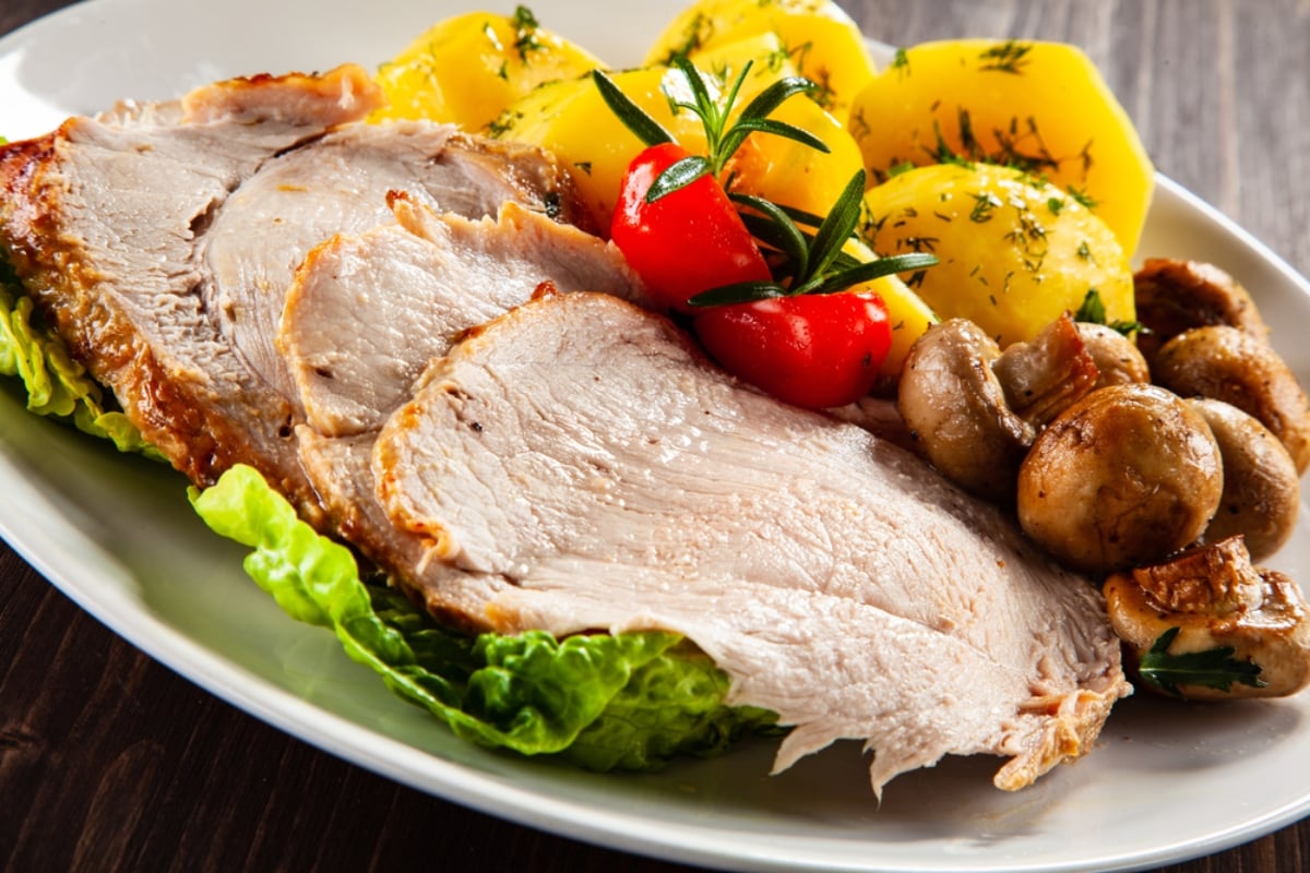 Roasted Ham with Pineapple: A quick and easy recipe