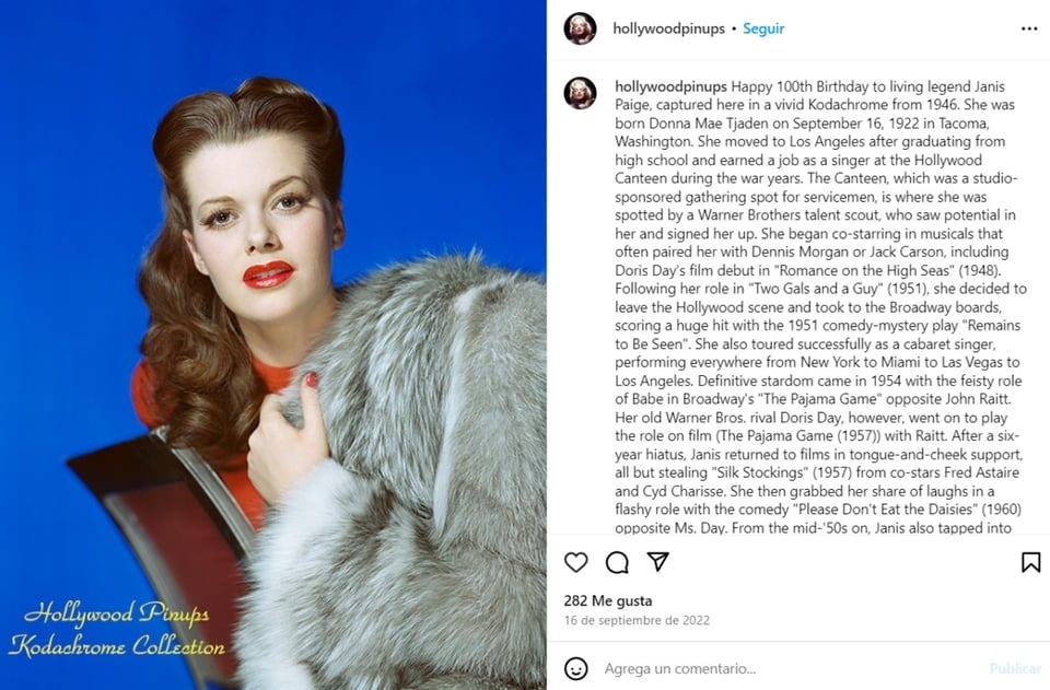 Bailarina, cantante, Broadway, redes sociales, muerte, MundoNOW