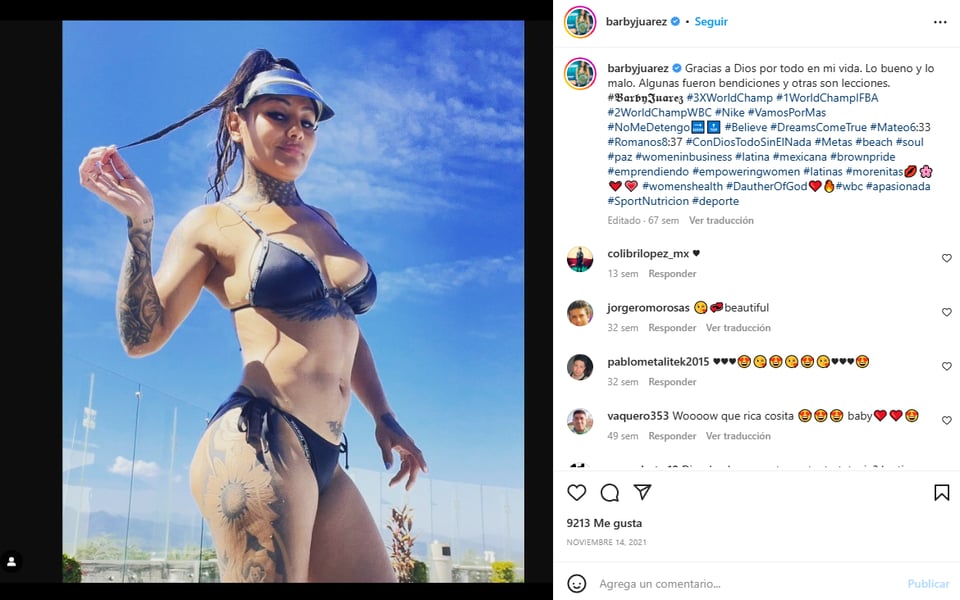Barbie Juárez bikini