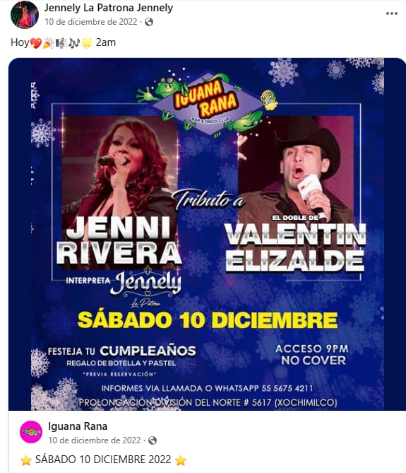 Cantante mexicana