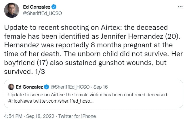 Asesinan a hispana embarazada baby shower