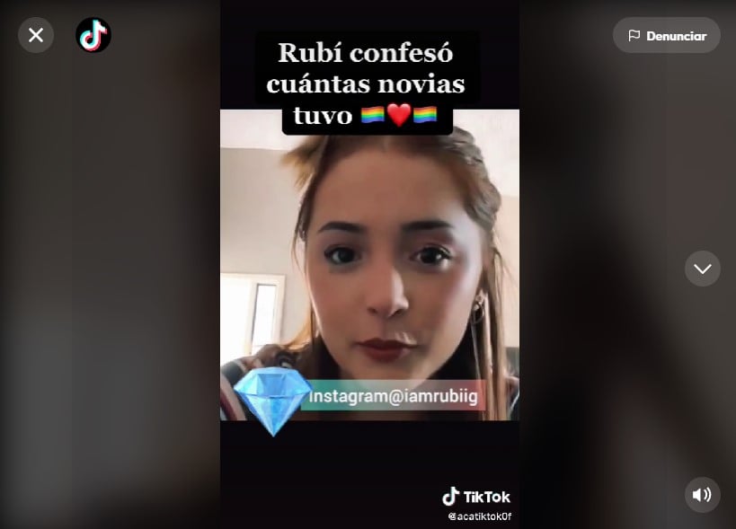 Quinceañera Rubí sale closét