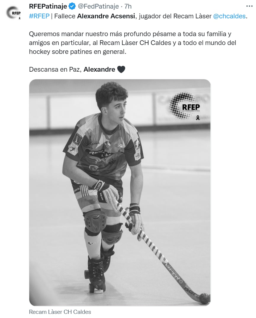 muerte deportista España