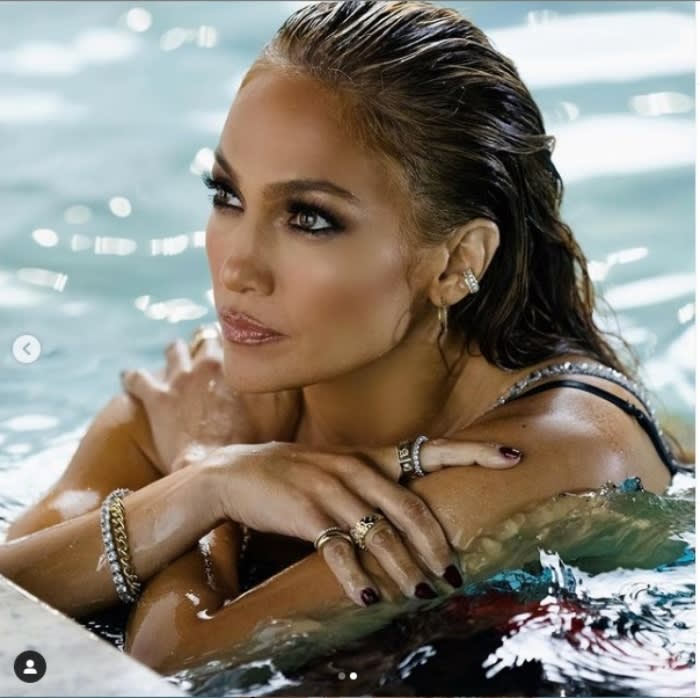 JLo bikini bra.