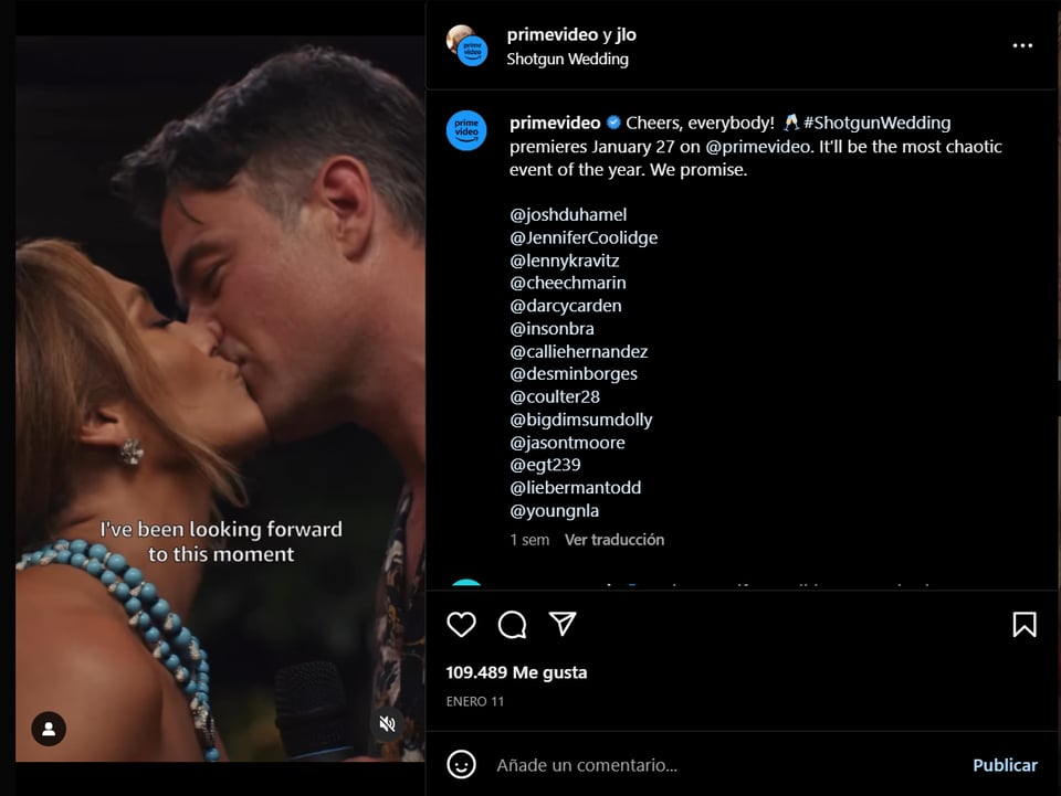Usó su vestido en la premier de su nueva película