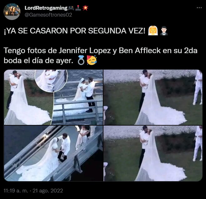 La segunda boda después de Las Vegas