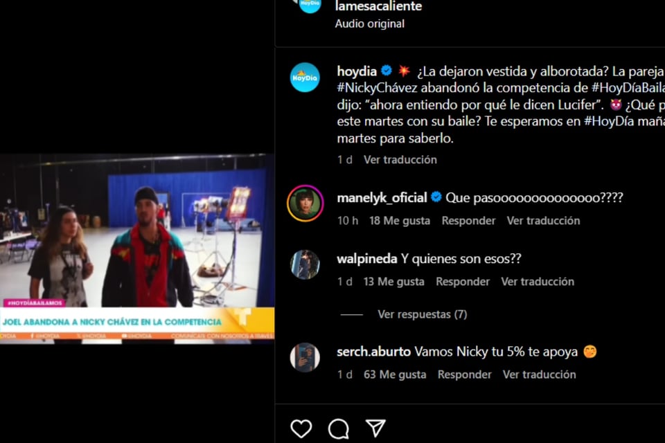 Telemundo, Hoy Día, Joel Fridmann, Nicky Chávez, Hoy Día Bailamos, MundoNOW