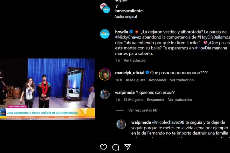 Espectáculo, Competencia de baile, Julio César Chávez, Drama televisivo, MundoNOW