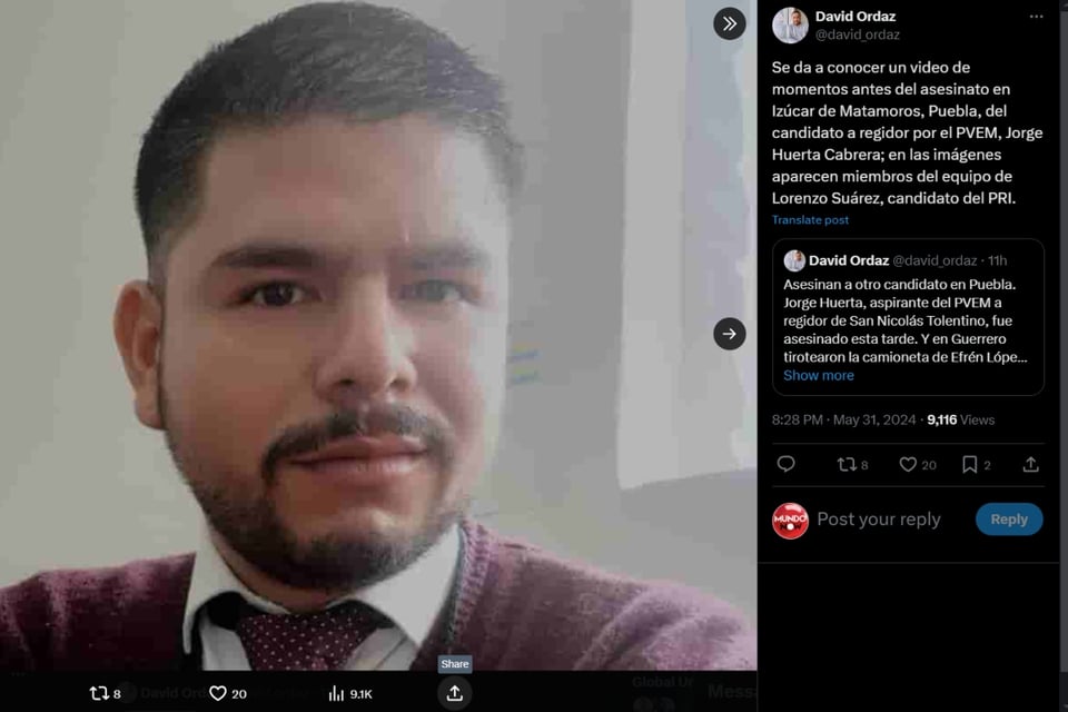 Jorge Huerta Cabrera, Municipality, Puebla, Mexico, MundoNOW