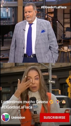 La periodista dominicana está de luto
