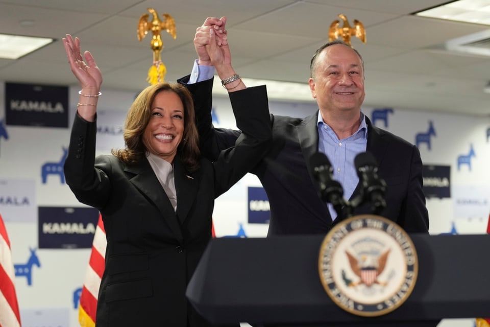 Kamala Harris Democratic nomination, Kamala Harris, Kamala Harris husband, Democratic Party, Elections 2024, MundoNOW