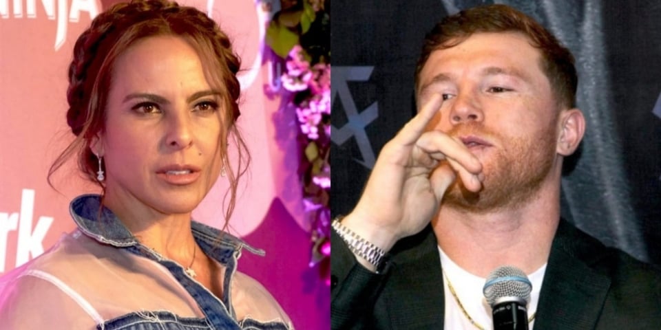 ¿Hubo romance? Kate del Castillo revela lo inesperado del Canelo Álvarez