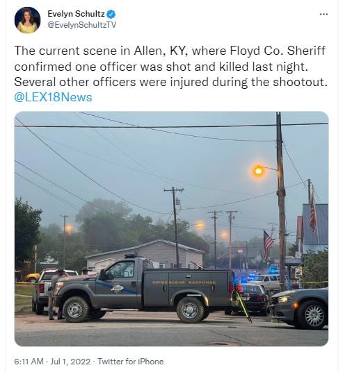 Un policía muerto y varios heridos en tiroteo en una casa en Kentucky