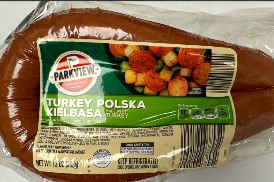 Emiten recall de kielbasa de pavo, Wisconsin, Estados Unidos, Salm Partners, Parkview