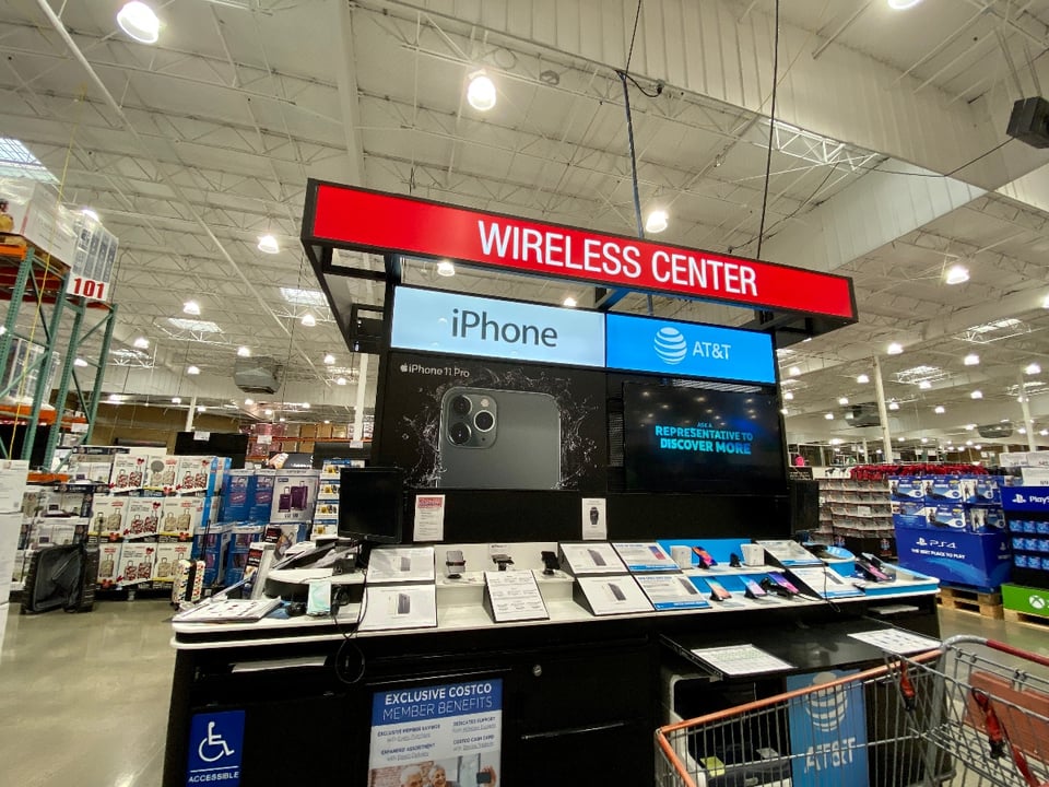 What happened to Costco’s cell phone kiosks?