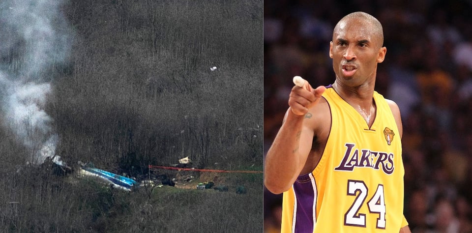 How did Kobe Bryant’s body look after the accident?