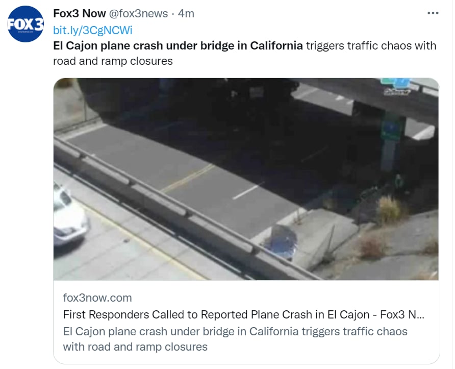 Accidente Autopista Estados Unidos