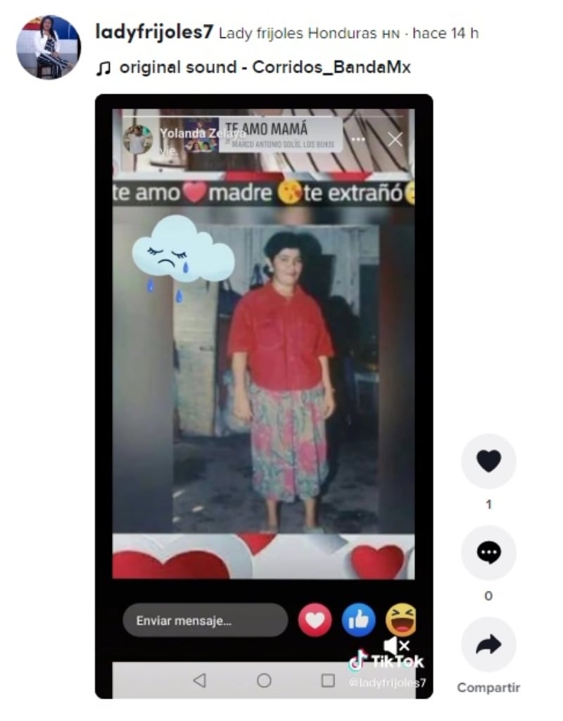 Lady Frijoles vídeo muerte: Extraña a su madre
